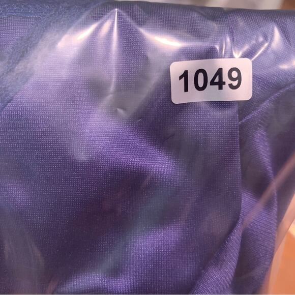 Vintage Vanity Fair Slip Dress Sz 36 Purple Y2K 90s Babydoll Fairy Grunge‎ Long - Picture 14 of 14